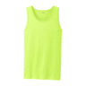 Joe's USA Mens 5.4-oz 100% Cotton Tank Tops in Sizes S-4XL Activewear Joe's USA S Neon Yellow