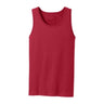 Joe's USA Mens 5.4-oz 100% Cotton Tank Tops in Sizes S-4XL Activewear Joe's USA S Red