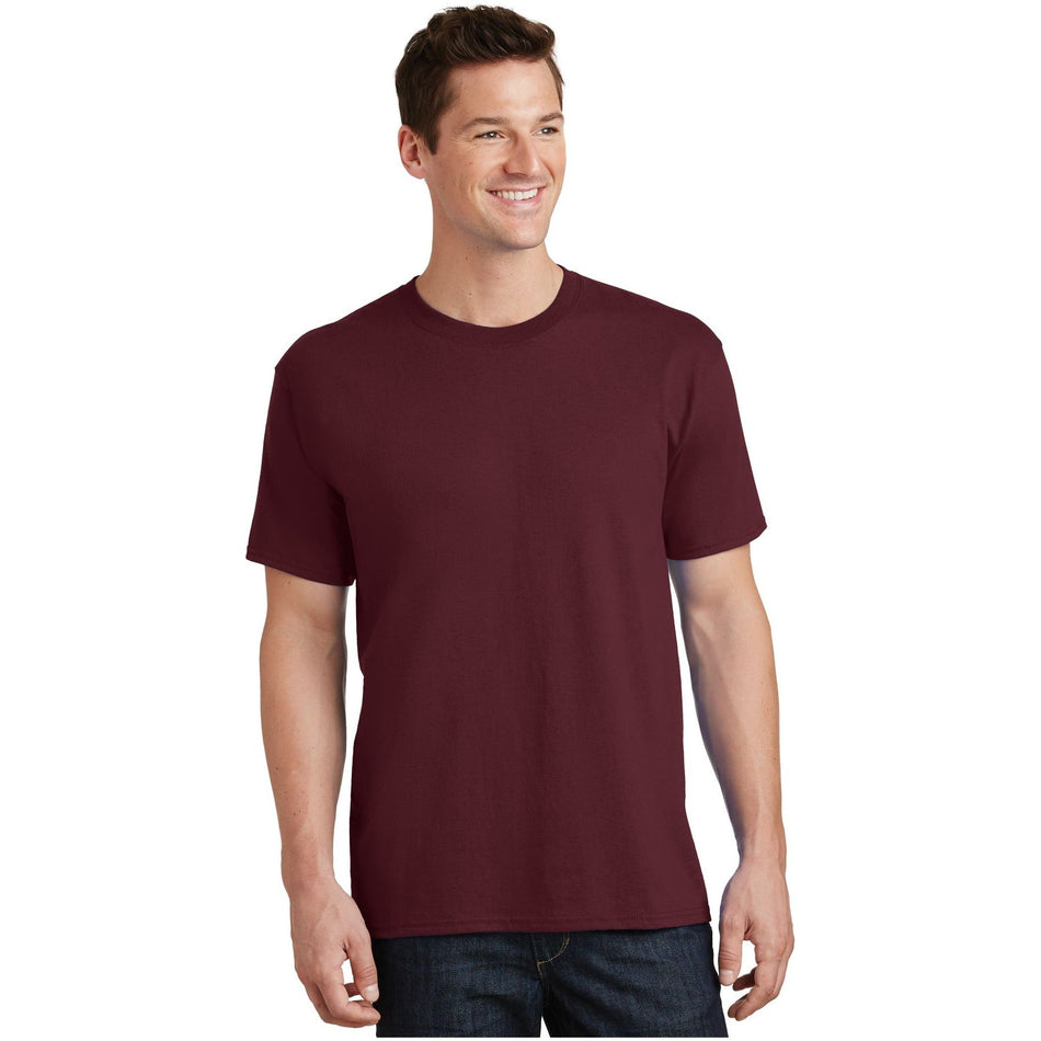 Port & Company ® Tall Core Cotton Tee PC54T - Athletic Maroon - Port & Company PC54T T-Shirts Port & Company Athletic Maroon LT