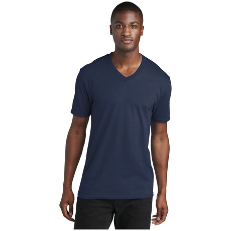 Port & Company® Core Cotton V-Neck Tee PC54V Port & Company True Navy S