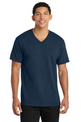 Port & Company PC54V Core Cotton V-Neck Tee | Port & Co PC54V