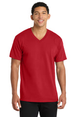 Port & Company PC54V Core Cotton V-Neck Tee | Port & Co PC54V