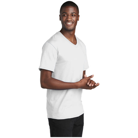 Port & Company® Core Cotton V-Neck Tee PC54V