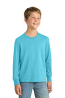 Port & Company PC54YLS Youth Long Sleeve Core Cotton Tee Wholesale Youth Long Sleeve Tees | Port & Co PC54YLS