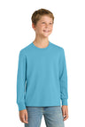 Port & Company PC54YLS Youth Long Sleeve Core Cotton Tee Wholesale Youth Long Sleeve Tees | Port & Co PC54YLS