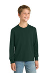 Port & Company PC54YLS Youth Long Sleeve Core Cotton Tee Wholesale Youth Long Sleeve Tees | Port & Co PC54YLS