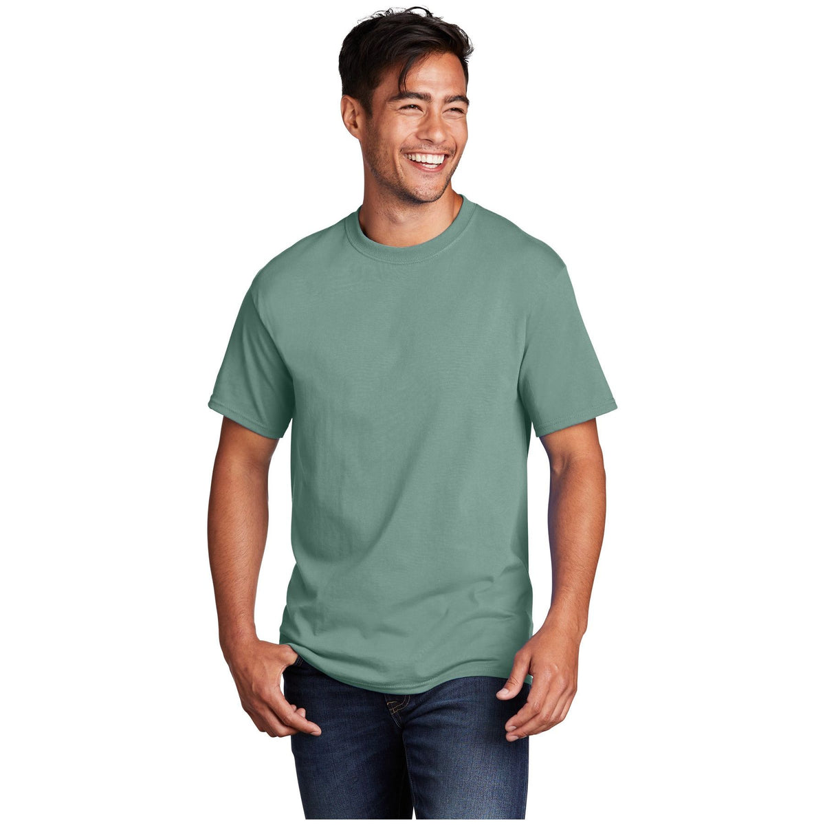 Port & Company ® - Core Cotton Tee. PC54 - Laurel Green - Port & Company PC54 T-Shirts Port & Company Laurel Green S