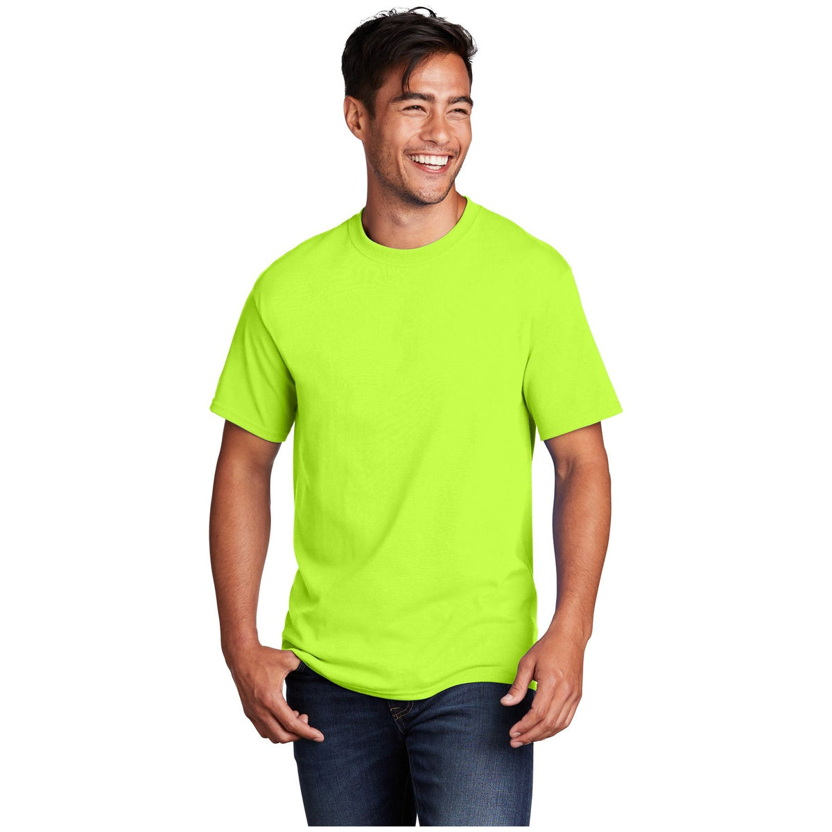 Port & Company ® - Core Cotton Tee. PC54 - S. Green - Port & Company PC54 T-Shirts Port & Company S. Green S