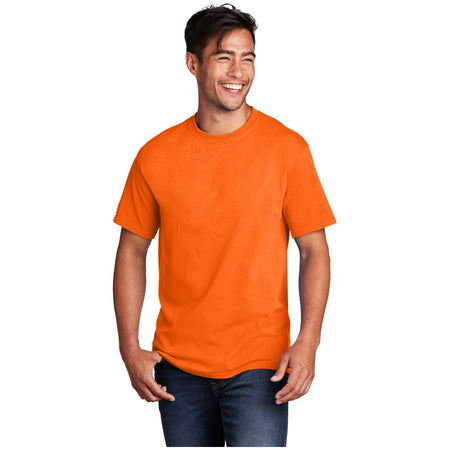 Port & Company ® - Core Cotton Tee. PC54 - S. Orange - Port & Company PC54 T-Shirts Port & Company S. Orange S