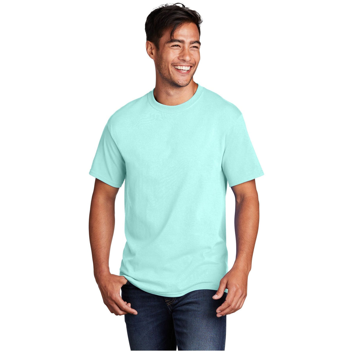 Port & Company ® - Core Cotton Tee. PC54 - True Celadon - Port & Company PC54 T-Shirts Port & Company True Celadon S