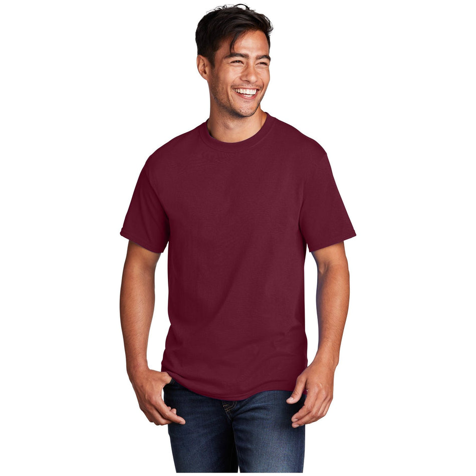 Port & Company ® - Core Cotton Tee. PC54 - Cardinal - Port & Company PC54 T-Shirts Port & Company Cardinal S