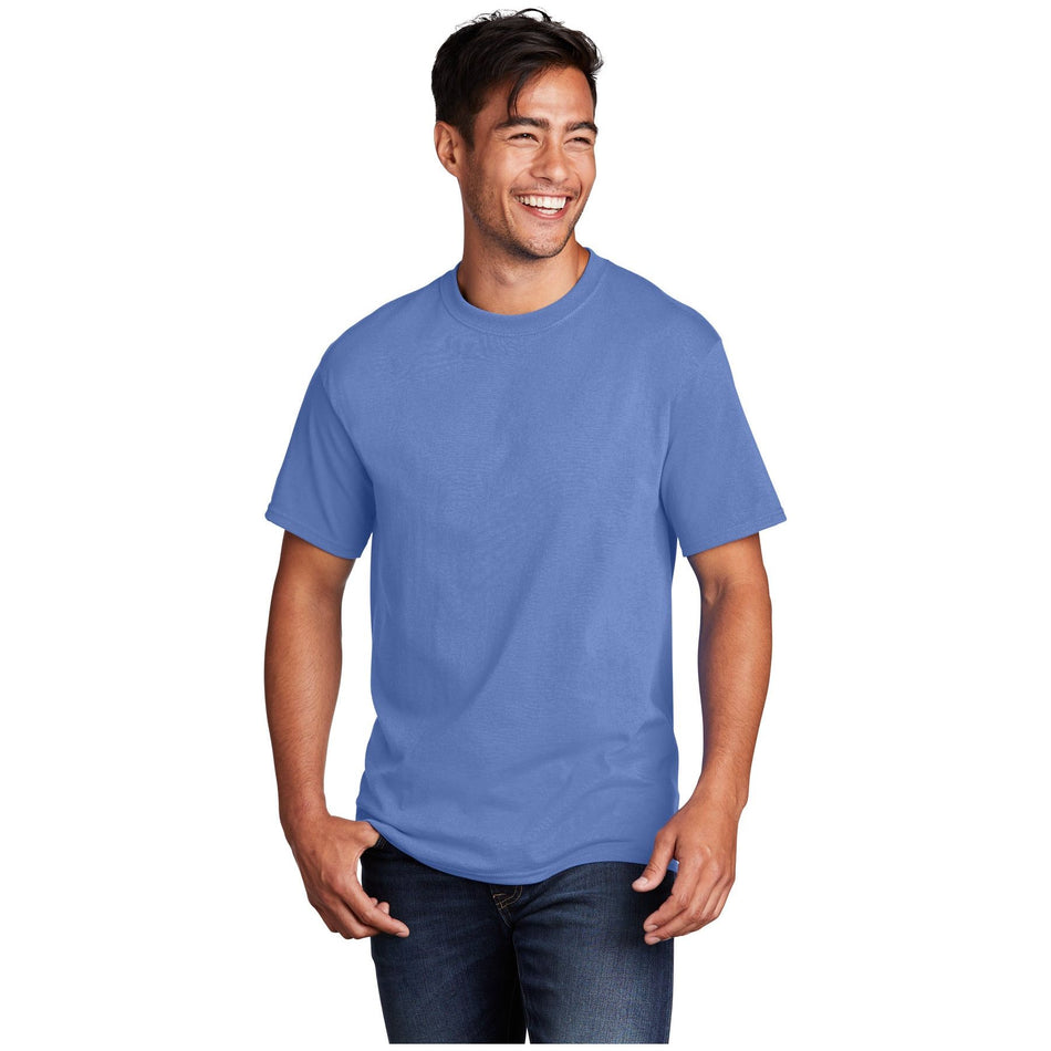 Port & Company ® - Core Cotton Tee. PC54 - Carolina Blue - Port & Company PC54 T-Shirts Port & Company Carolina Blue S