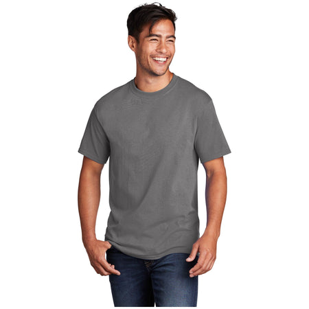 Port & Company ® - Core Cotton Tee. PC54 - Medium Grey - Port & Company PC54 T-Shirts Port & Company Medium Grey S