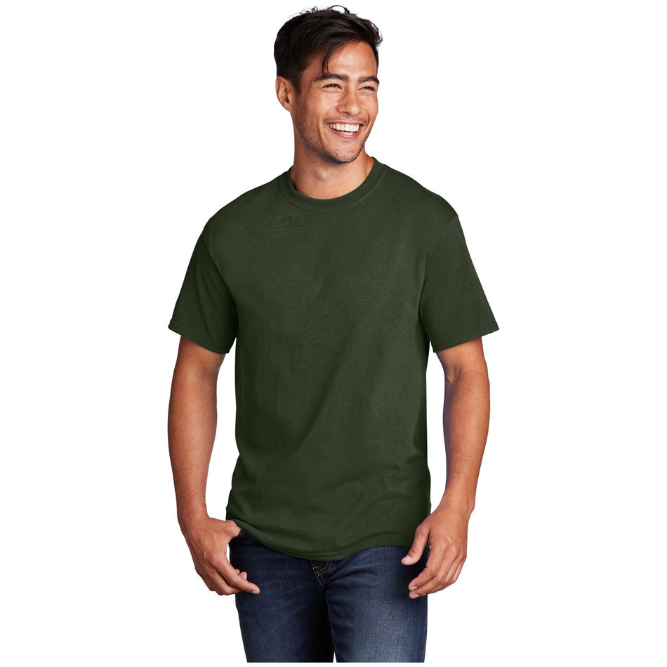 Port & Company ® - Core Cotton Tee. PC54 - Olive - Port & Company PC54 T-Shirts Port & Company Olive S