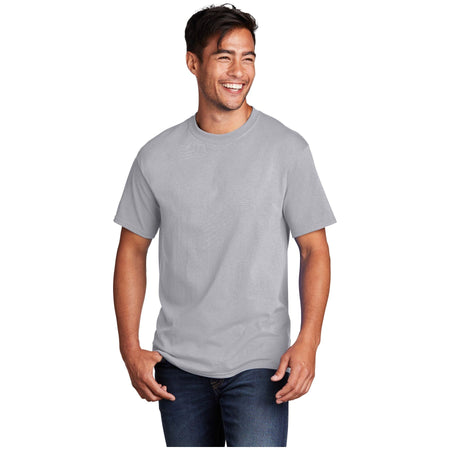 Port & Company ® - Core Cotton Tee. PC54 - Silver - Port & Company PC54 T-Shirts Port & Company Silver S