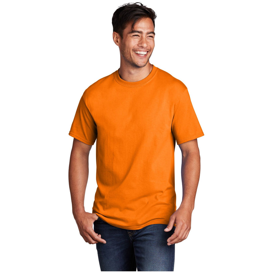 Port & Company ® - Core Cotton Tee. PC54 - Tennessee Orange - Port & Company PC54 T-Shirts Port & Company Tennessee Orange S