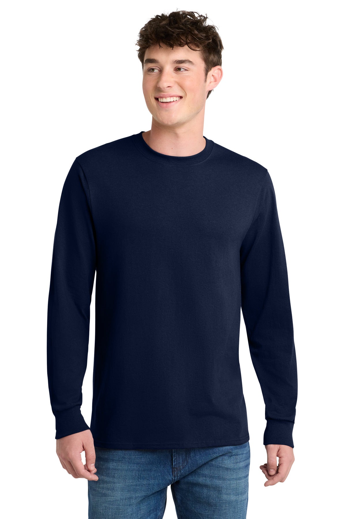 Port & Company PC55LST Tall Long Sleeve Core Blend Tee | Port & Co PC55LST
