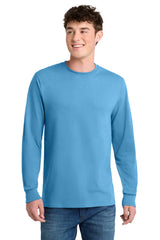 Port & Company PC55LS Long Sleeve Core Blend Tee | Port & Co PC55LS