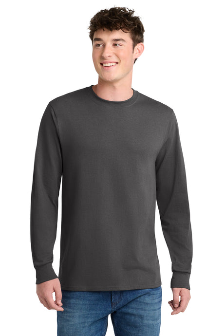 Port & Company PC55LST Tall Long Sleeve Core Blend Tee. Port & Co PC55LST