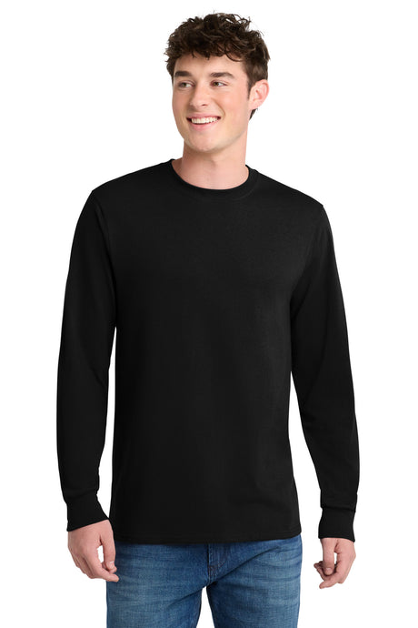 Port & Company PC55LST Tall Long Sleeve Core Blend Tee. Port & Co PC55LST