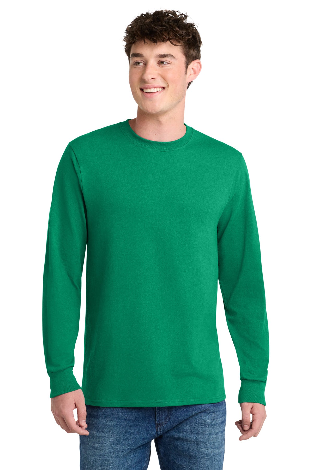 Port & Company PC55LS Long Sleeve Core Blend Tee | Port & Co PC55LS