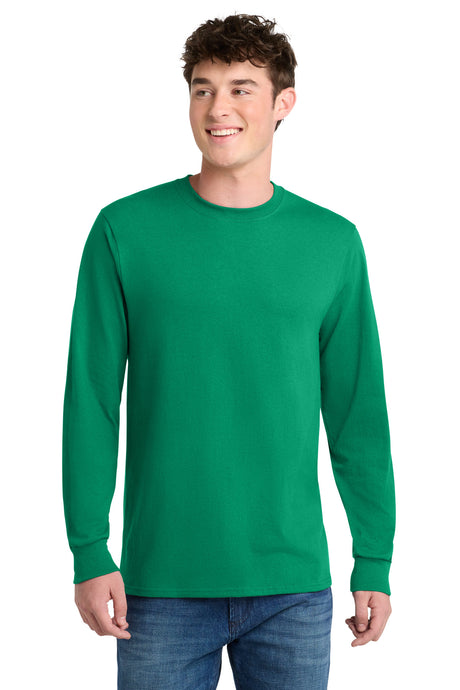 Port & Company PC55LS Long Sleeve Core Blend Tee | Port & Co PC55LS