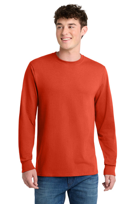Port & Company PC55LS Long Sleeve Core Blend Tee | Port & Co PC55LS