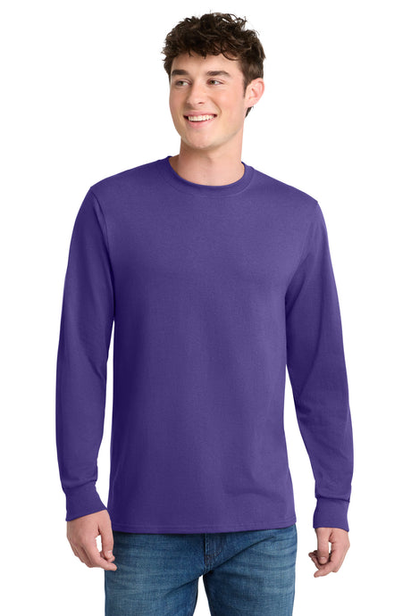 Port & Company PC55LS Long Sleeve Core Blend Tee | Port & Co PC55LS
