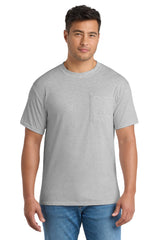Port & Company PC55PT Tall Core Blend Pocket Tee | Port & Co PC55PT