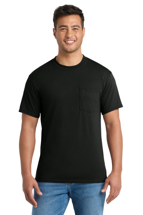 Port & Company PC55PT Tall Core Blend Pocket Tee | Port & Co PC55PT