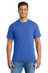 Port & Company PC55PT Tall Core Blend Pocket Tee | Port & Co PC55PT