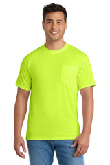 Port & Company PC55PT Tall Core Blend Pocket Tee | Port & Co PC55PT