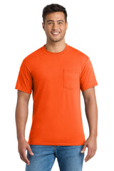 Port & Company PC55PT Tall Core Blend Pocket Tee | Port & Co PC55PT