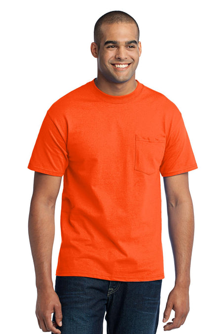 Port & Company ® Tall Core Blend Pocket Tee. PC55PT - Port & Company PC55PT T-Shirts Port & Company