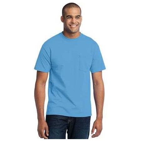 Mens Tall 50/50 Cotton/Poly T-Shirt with Pocket Joe's USA Mens Apparel