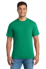 Port & Company PC55P Core Blend Pocket Tee | Port & Co PC55P