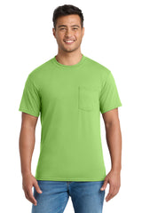 Port & Company PC55P Core Blend Pocket Tee | Port & Co PC55P