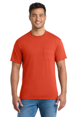 Port & Company PC55P Core Blend Pocket Tee | Port & Co PC55P