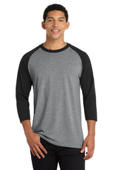 Port & Company PC55RS Core Blend 3/4-Sleeve Raglan Tee Wholesale Baseball Tees | Port & Co PC55RS