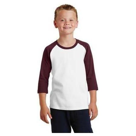 Joe's USA Youth 50/50 Cotton/Poly 3/4-Sleeve Raglan T-Shirt Joe's USA