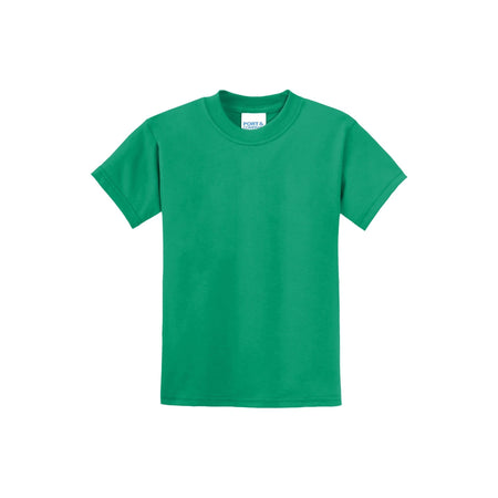 Port & Company ® - Youth Core Blend Tee. PC55Y - Kelly - Port & Company PC55Y T-Shirts Port & Company Kelly XS