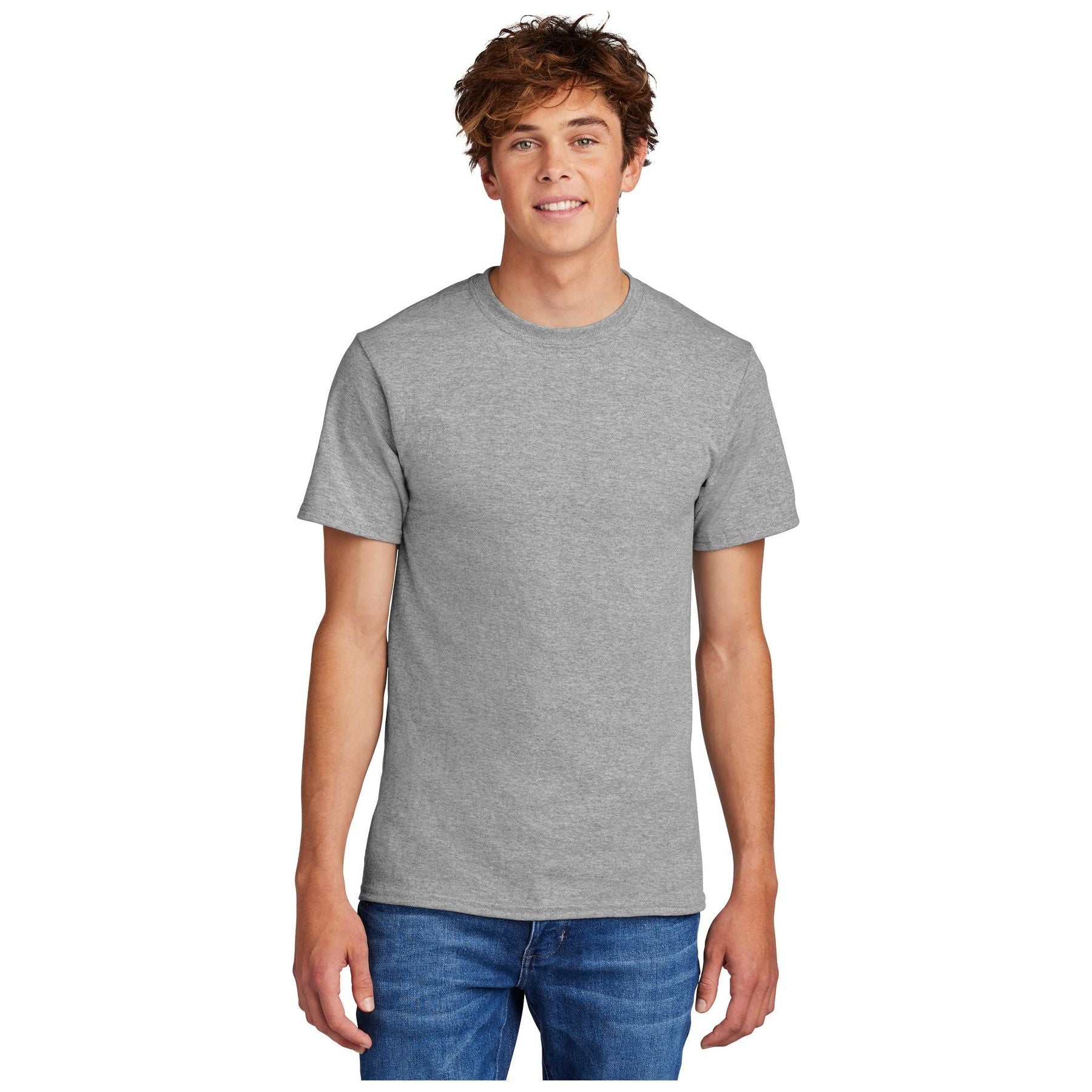 Port & Company ® - Core Blend Tee. PC55 - Athletic Heather - Port & Company PC55 T-Shirts Port & Company Athletic Heather S