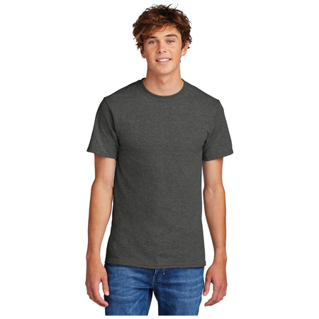 Port & Company ® - Core Blend Tee. PC55 - Black Heather - Port & Company PC55 T-Shirts Port & Company Black Heather S