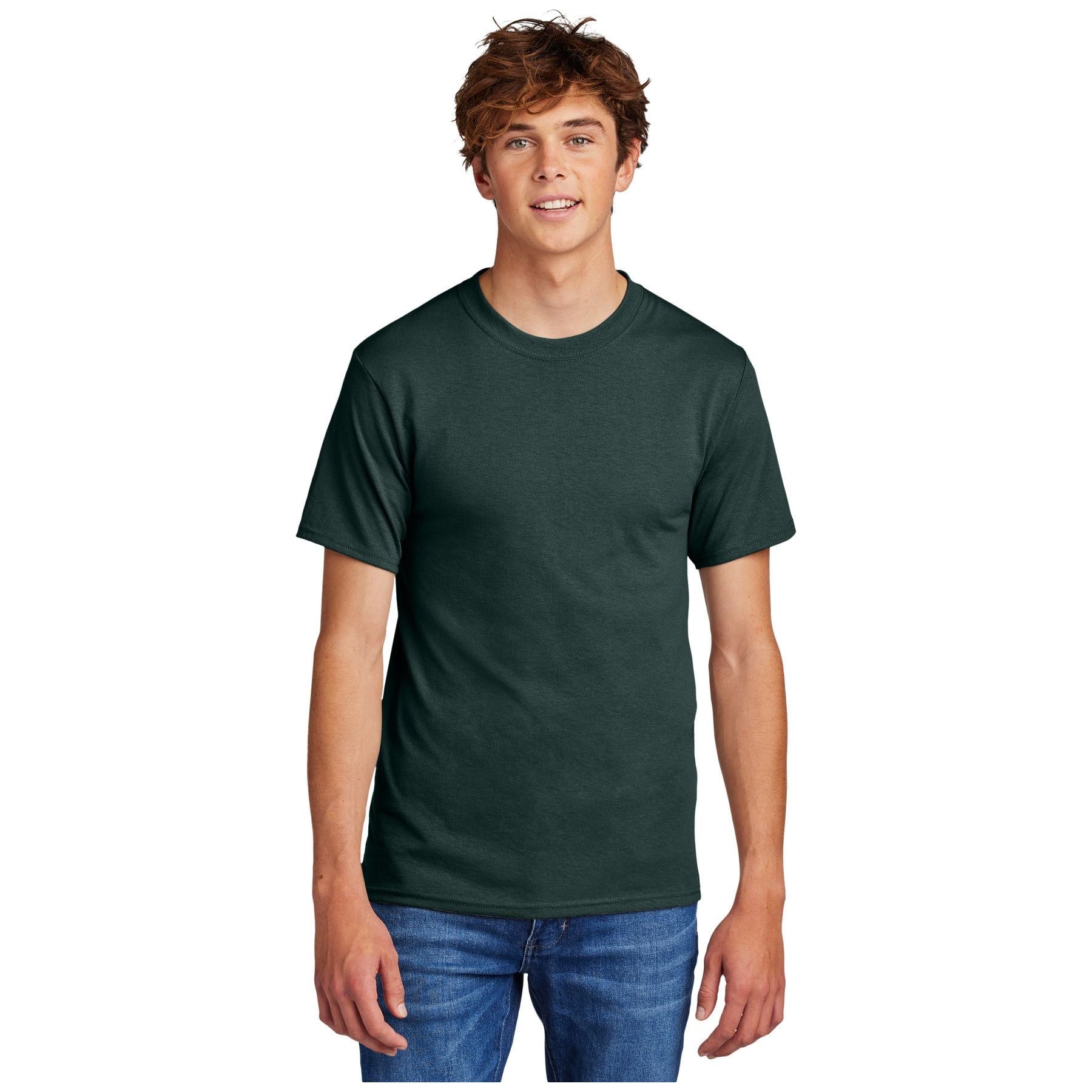 Port & Company ® - Core Blend Tee. PC55 - Dark Green - Port & Company PC55 T-Shirts Port & Company Dark Green S