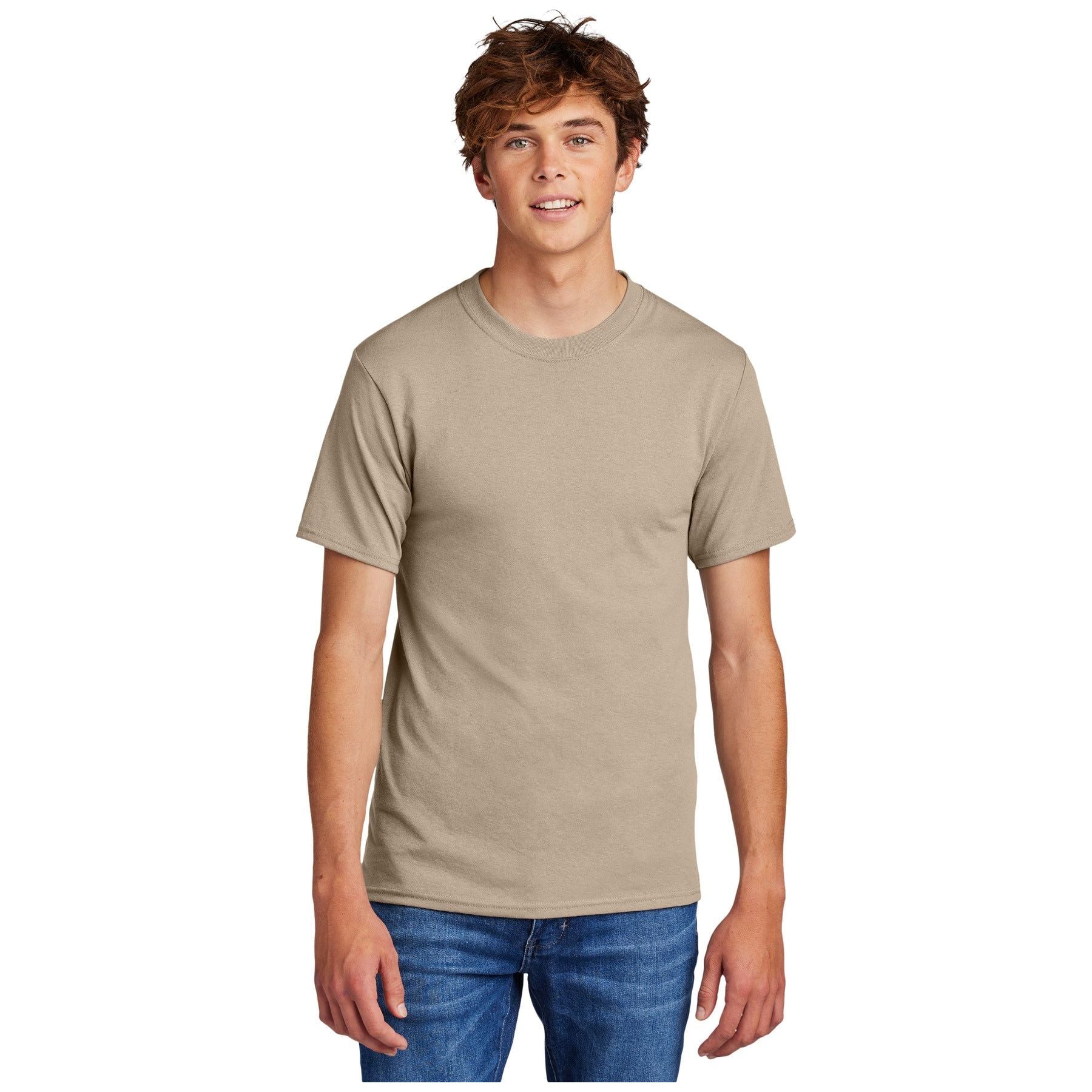 Port & Company ® - Core Blend Tee. PC55 - Desert Sand - Port & Company PC55 T-Shirts Port & Company Desert Sand S