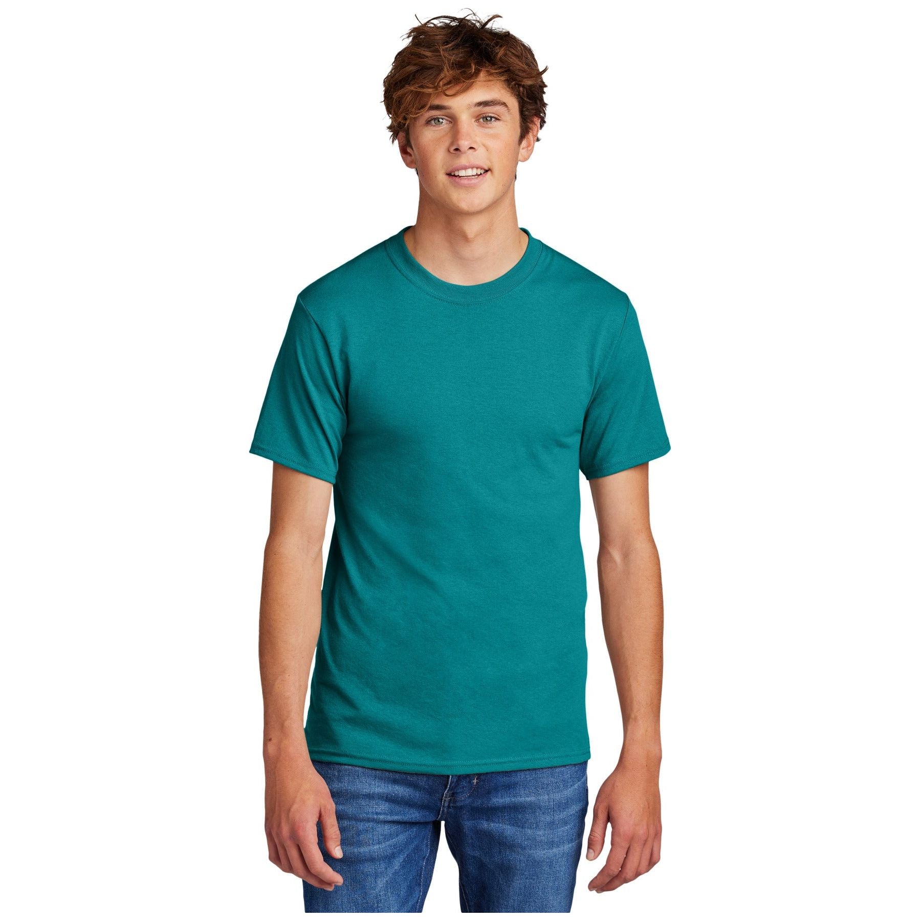 Port & Company ® - Core Blend Tee. PC55 - Jade Green - Port & Company PC55 T-Shirts Port & Company Jade Green S