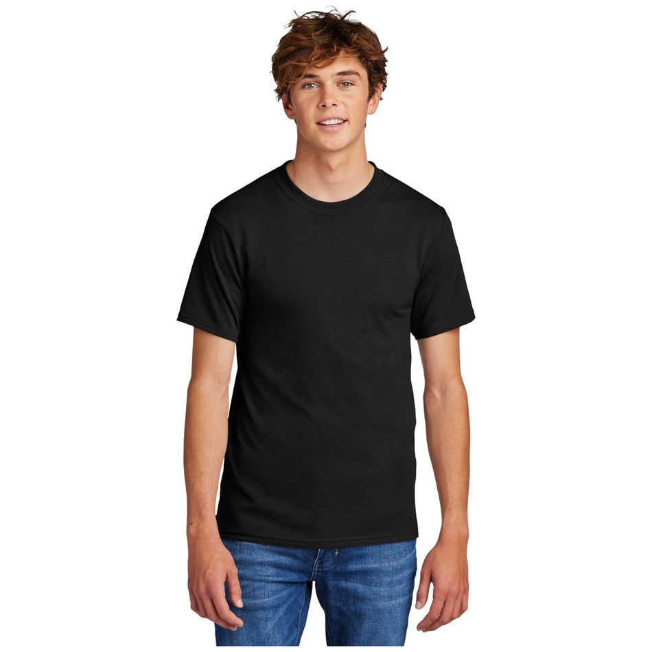 Port & Company ® - Core Blend Tee. PC55 - Jet Black - Port & Company PC55 T-Shirts Port & Company Jet Black S