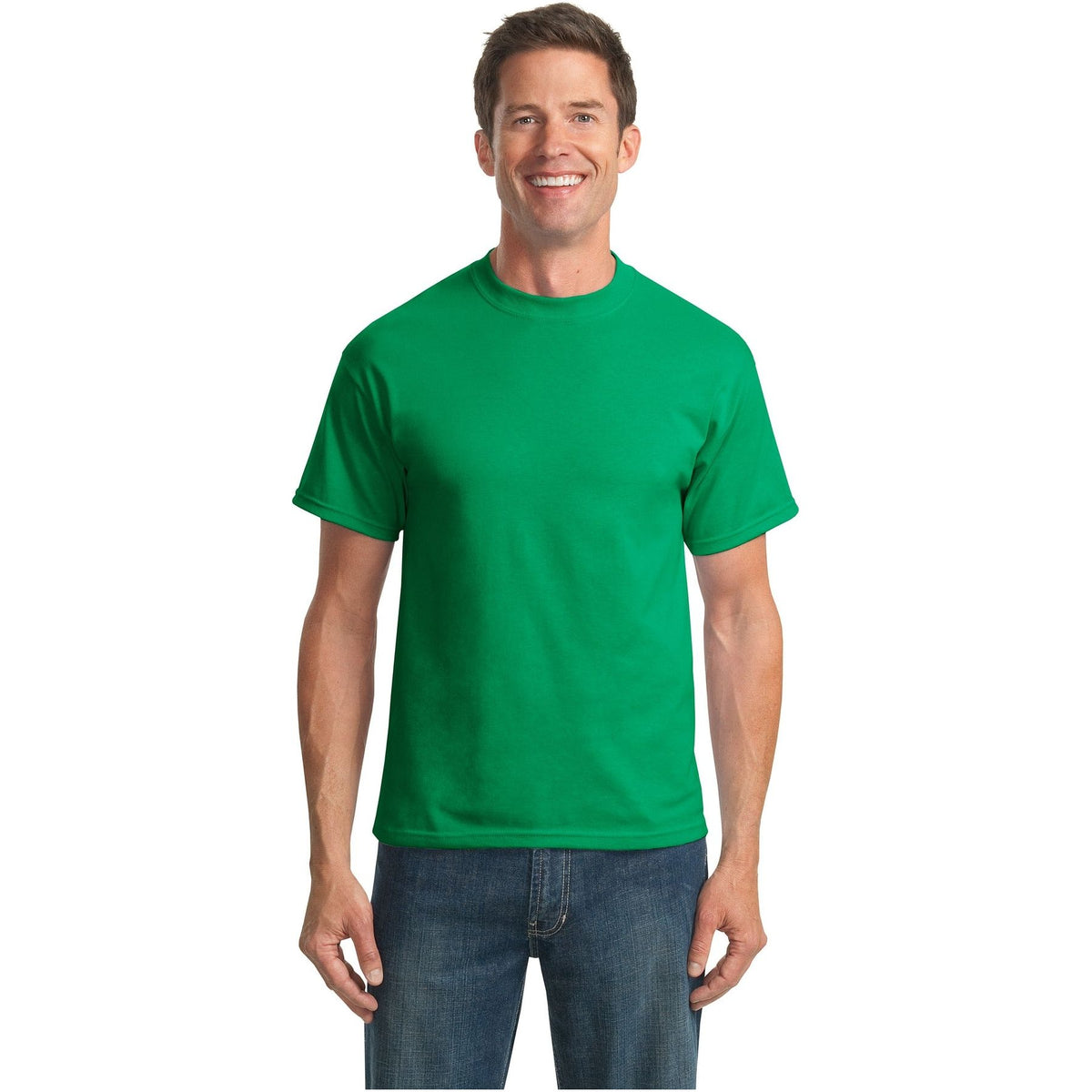 Port & Company ® Tall Core Blend Tee. PC55T - Kelly - Port & Company PC55T T-Shirts Port & Company Kelly LT