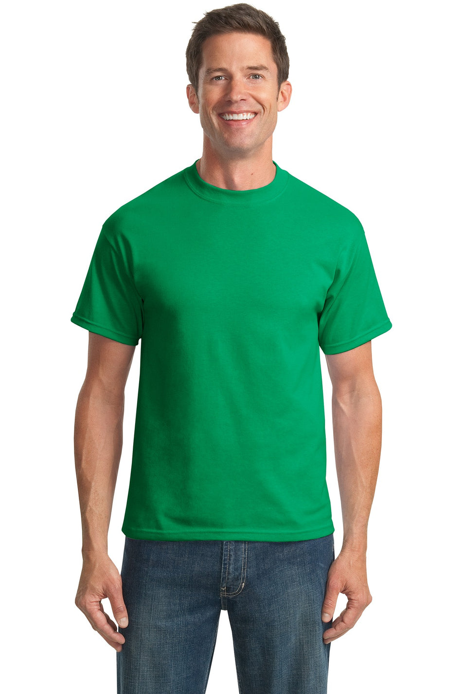 Port & Company ® Tall Core Blend Tee. PC55T - Kelly - Port & Company PC55T T-Shirts Port & Company Kelly LT