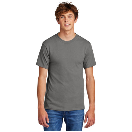 Port & Company ® - Core Blend Tee. PC55 - Medium Grey - Port & Company PC55 T-Shirts Port & Company Medium Grey S